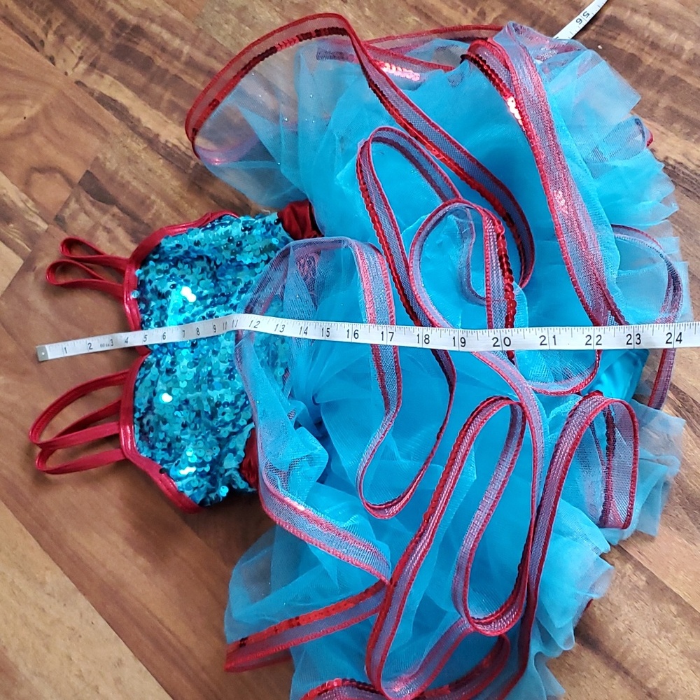 Weissman Red and Blue Kids Dance Costume - Picture 8 of 12